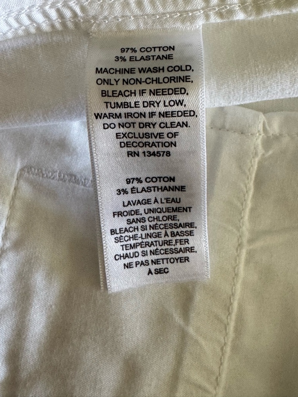 Vineyard Vines White Women's Chino Shorts - Picture 8 of 10